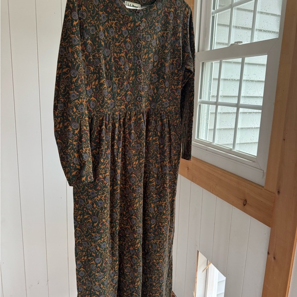 L.L.Bean Vintage WOMENS DRESS size M - Picture 5 of 13